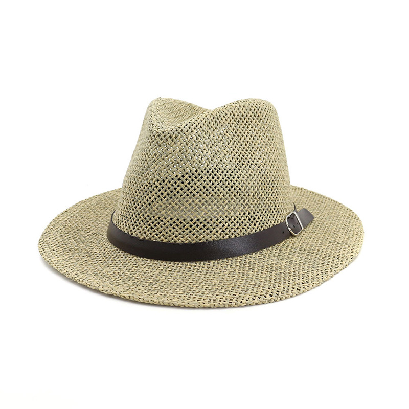 Topi Jerami Fedora Panama Berkualiti Promosi